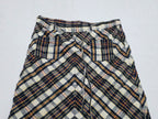 Falda Ajustable Ralph Lauren Jeans D Mujer Talla 4 A Cuadros