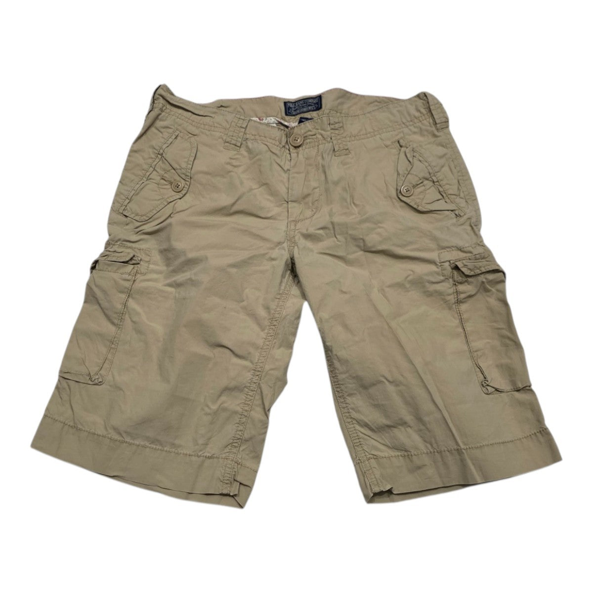 Bermuda Cargo Ralph Lauren Talla 4 D Mujer Color Cafe