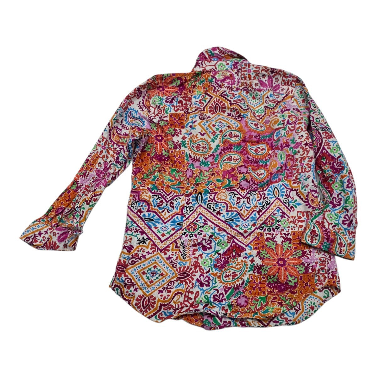 Camisa Ralph Lauren De Mujer Talla Chica Multicolor