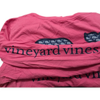 Playera Vineyard Vines Rosa De Mujer Xgrande Xl Manga Larga