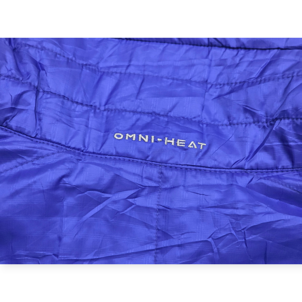Chaleco Mujer Columbia Omni-heat Azul Termorreflectante L