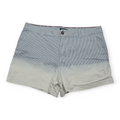 Short Tommy Hilfiger Talla 18 Azul Con Blanco Rayado