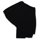 Michael Kors Vestido Negro Moderno Corte Irregular Talla M