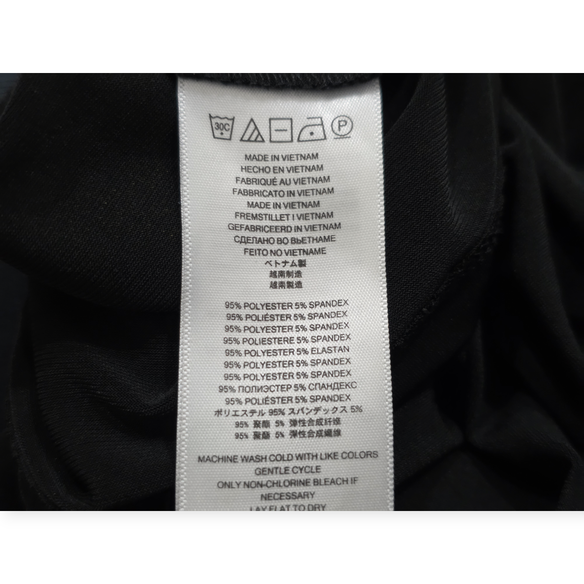 Michael Kors Vestido Negro Moderno Corte Irregular Talla M