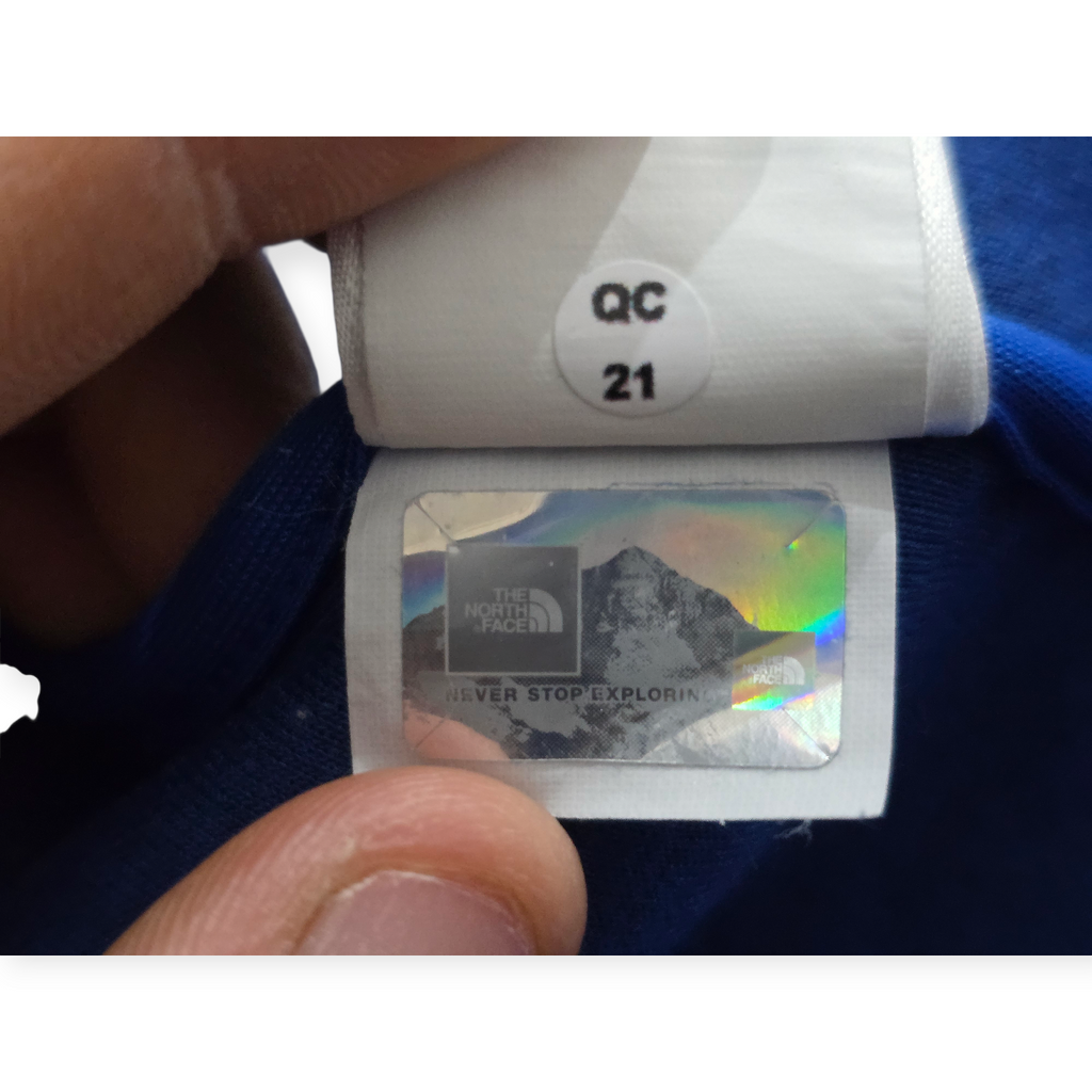 Sudadera The North Face S Capucha Azul Botones Metálicos