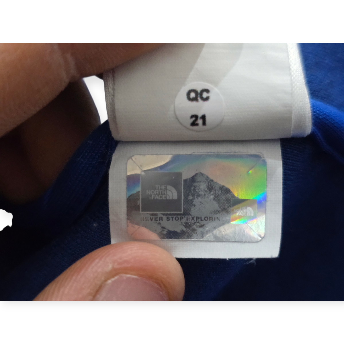 Sudadera The North Face S Capucha Azul Botones Metálicos