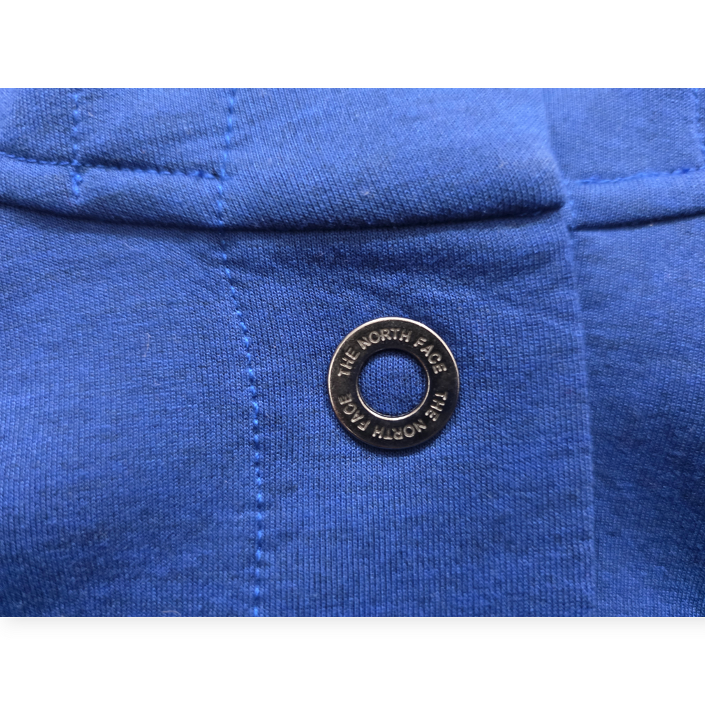 Sudadera The North Face S Capucha Azul Botones Metálicos