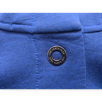 Sudadera The North Face S Capucha Azul Botones Metálicos