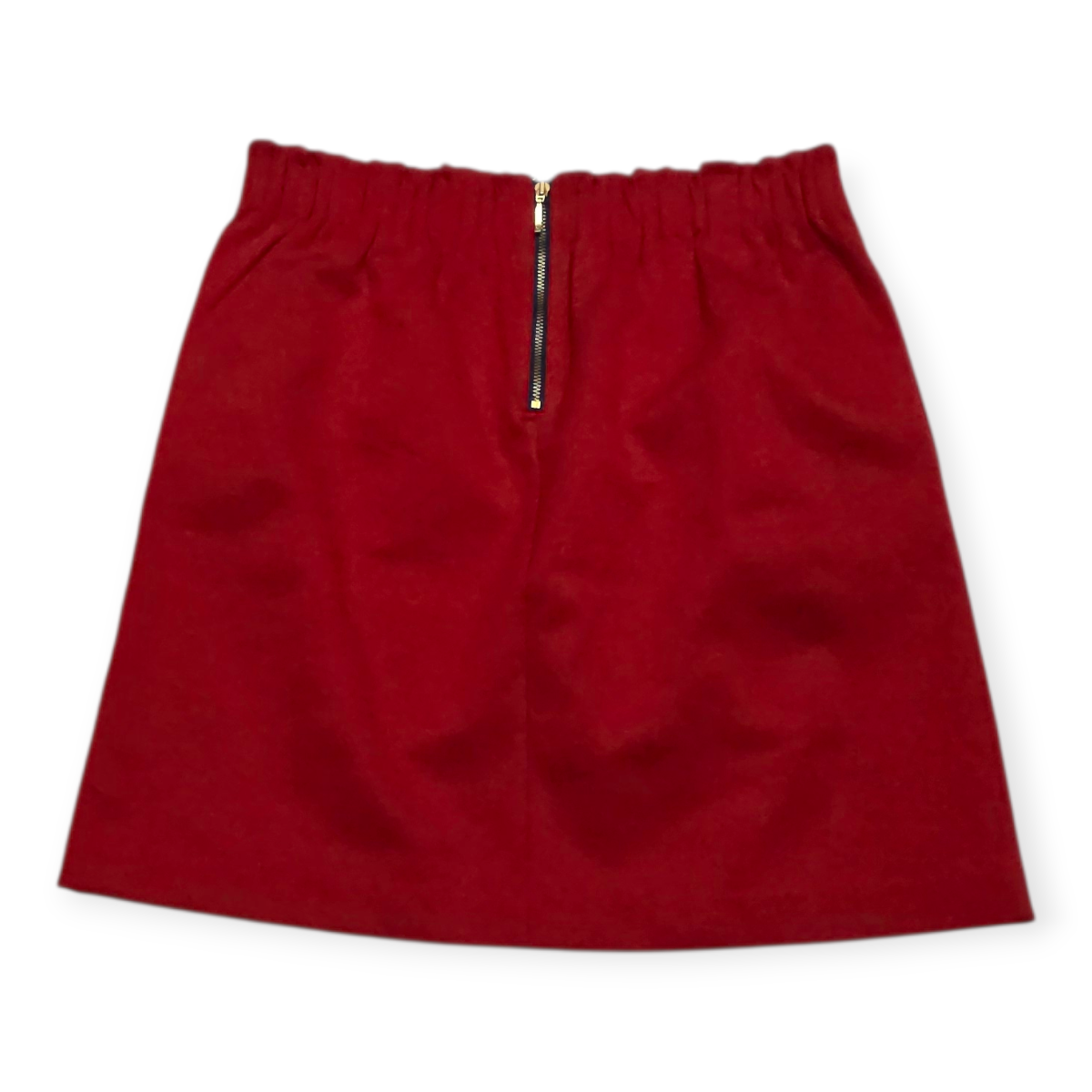Falda Tommy Hilfiger Mediana M Roja Con Resorte