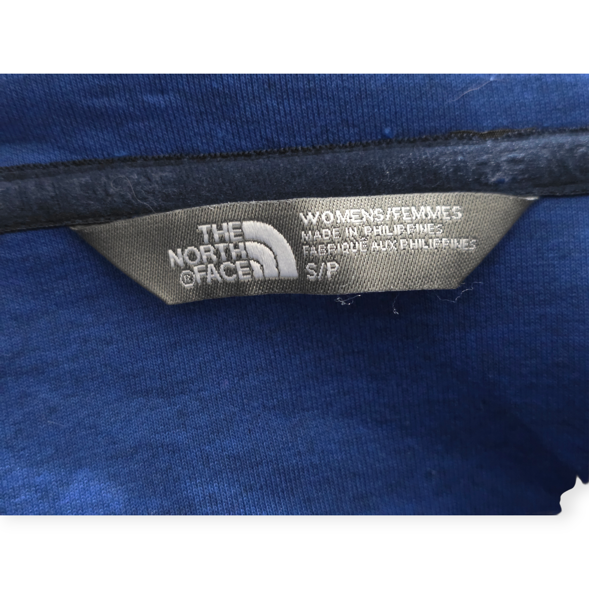 Sudadera The North Face S Capucha Azul Botones Metálicos