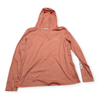 Playera Con Gorro Columbia Omnishade Xgrande Xl Naranja