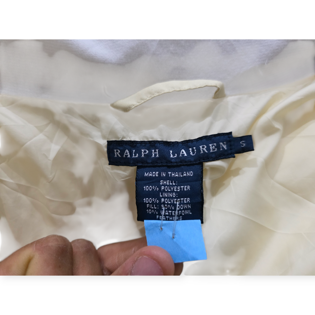 Chaleco Ralph Lauren Down 90/10 Beige Talla S