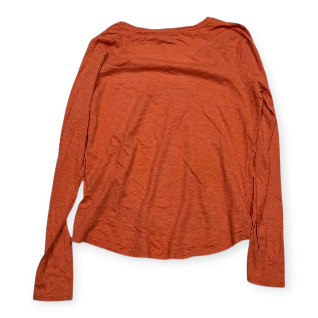 Playera Ralph Lauren Sport Grande L Color Naranja De Mujer