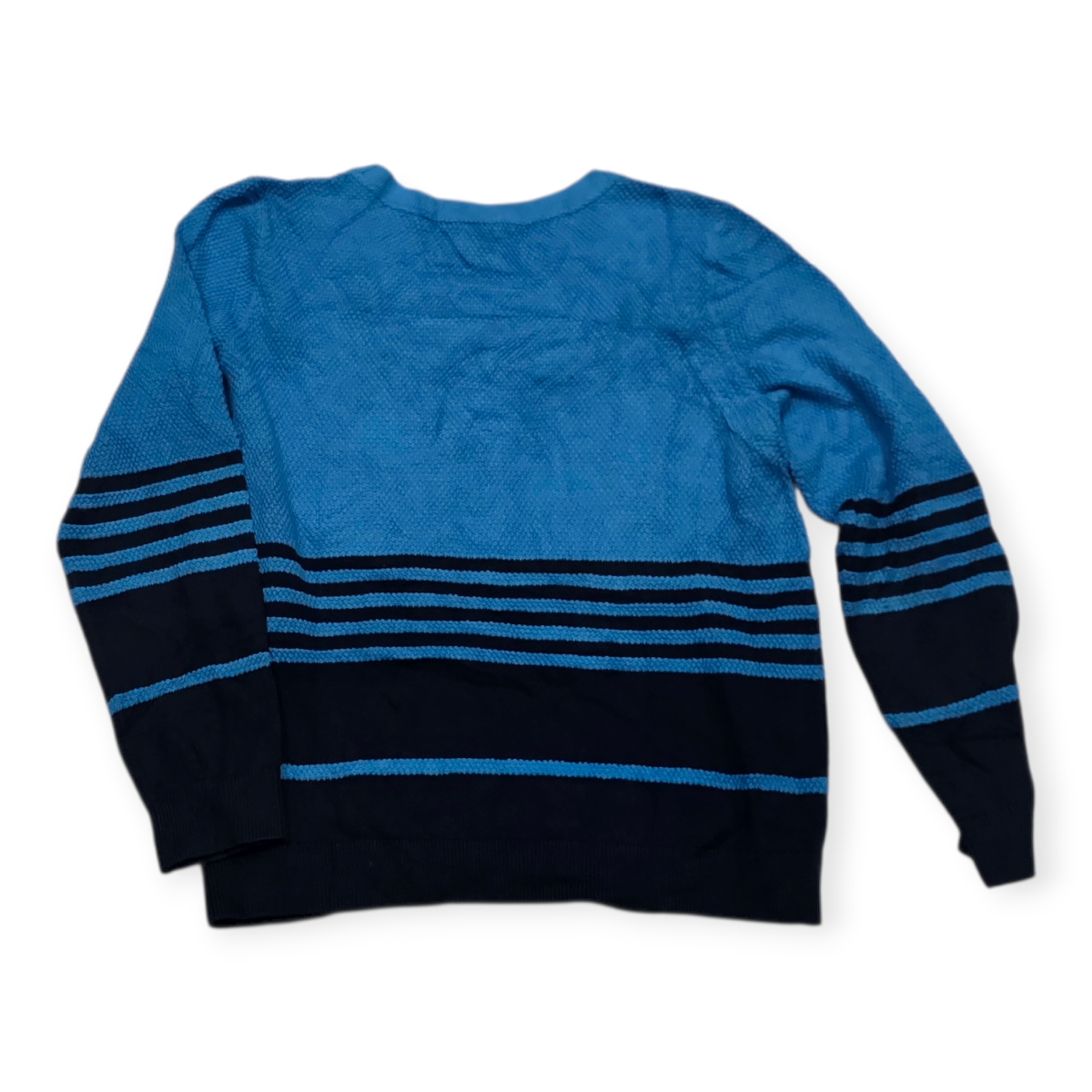 Sueter Tommy Hilfiger Xgrande Xl Azul A 2 Tonos De Mujer