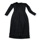 Vestido Lauren Ralph Lauren Negro Brillante Talla 10