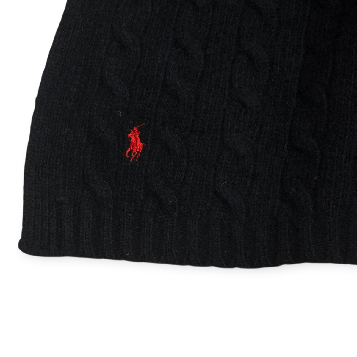 Poncho Suéter Ralph Lauren Lana/cashmere Negro S/m