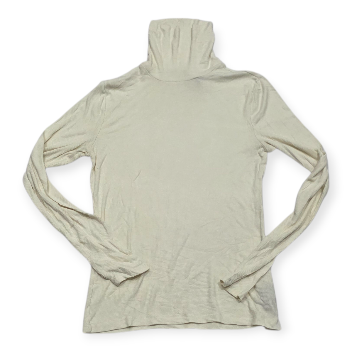 Playera Turtle Neck Mediana M Beige Ralph Lauren De Muje