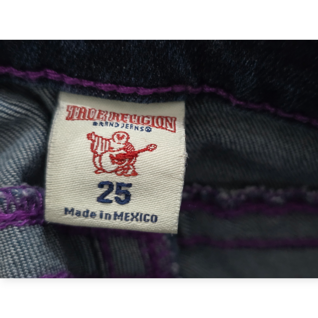 Pantalon True Religion Talla 25 Section Super Skinny