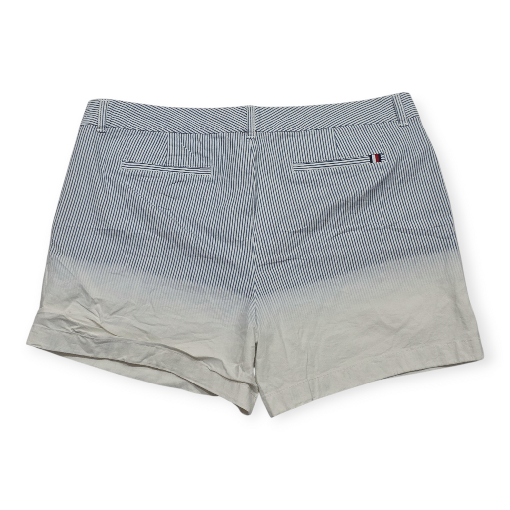 Short Tommy Hilfiger Talla 18 Azul Con Blanco Rayado