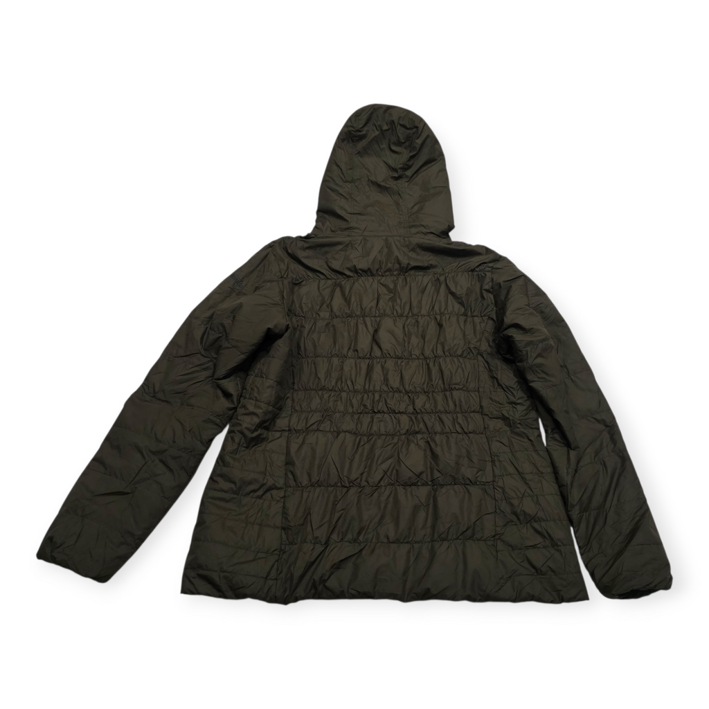 Chamarra Columbia Thermal Coil Verde Olivo Talla Xl De Mujer
