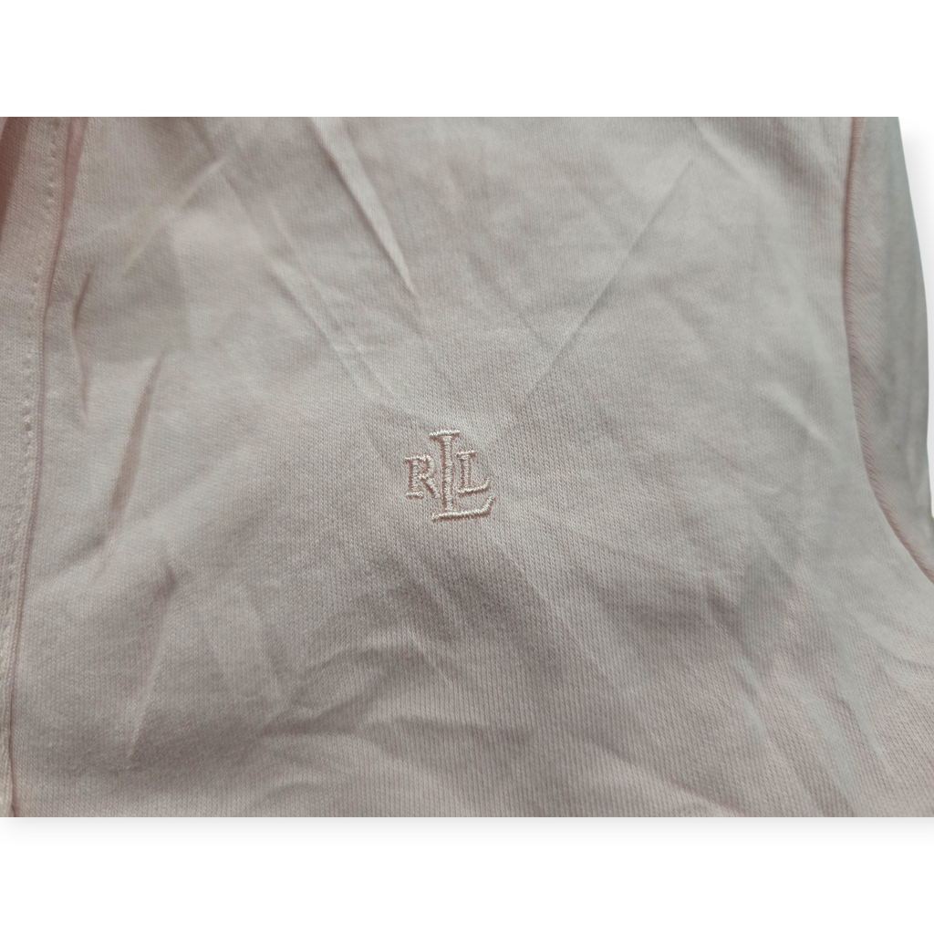 Playera Ralph Lauren Petite Color Rosa Claro Slim Fit