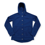 Sudadera The North Face S Capucha Azul Botones Metálicos