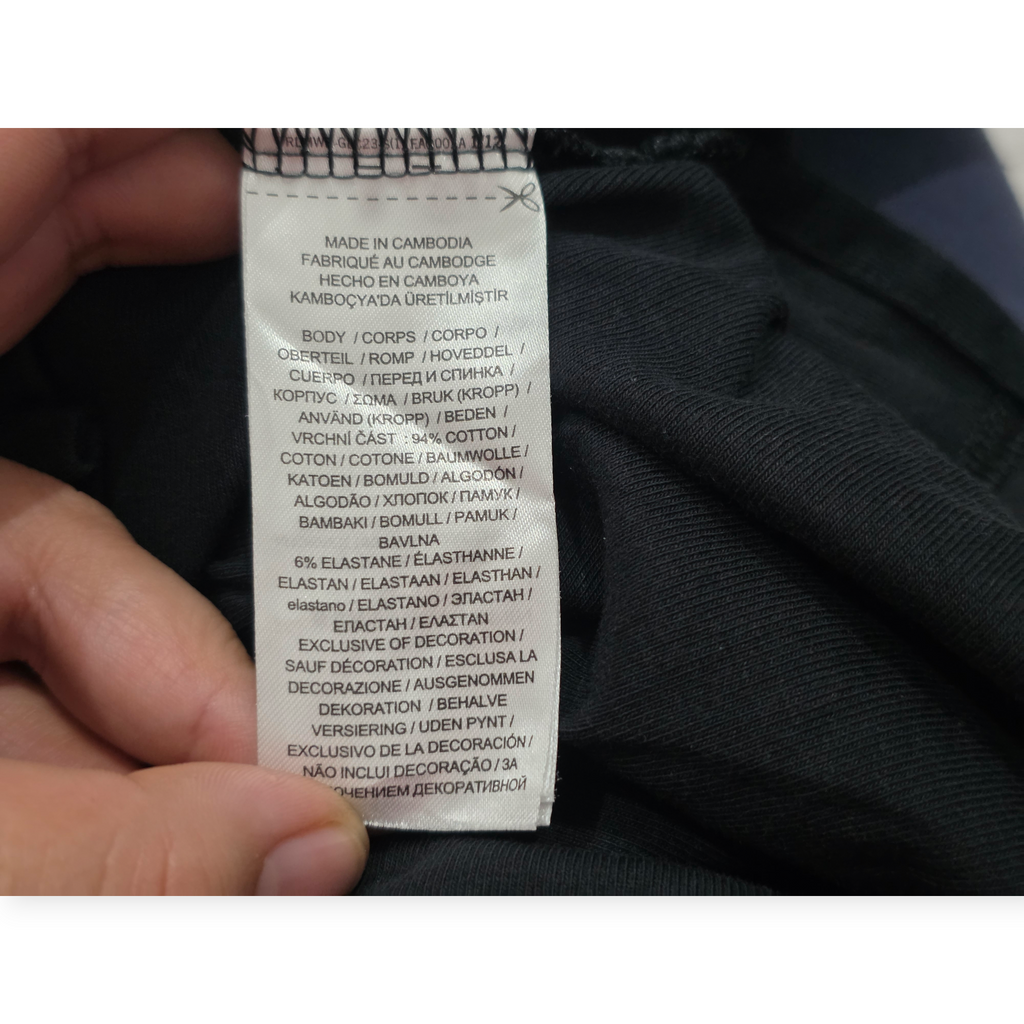 Playera Ralph Lauren Manga Corta De Algodón Suave Negro