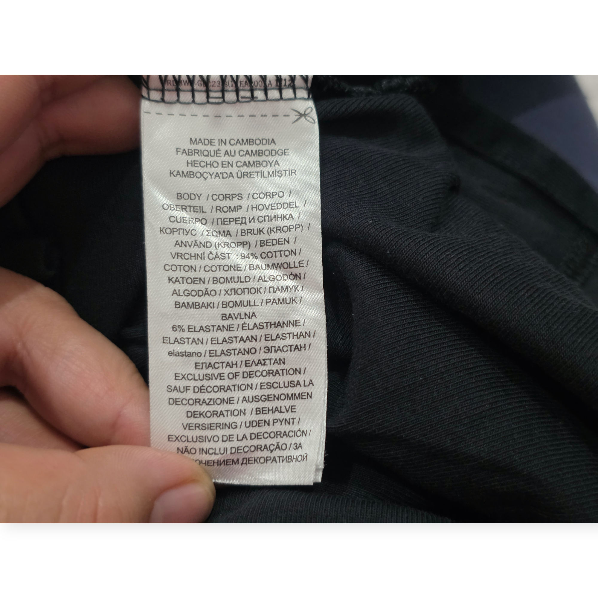 Playera Ralph Lauren Manga Corta De Algodón Suave Negro