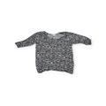 Blusa Michael Kors Xgrande Xl Animal Print Blanco Con Negro