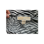 Blusa Michael Kors Xgrande Xl Animal Print Blanco Con Negro
