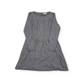 Vestido Michael Kors Xgrande Xl Gris Manga Larga