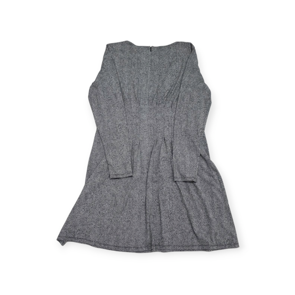 Vestido Michael Kors Xgrande Xl Gris Manga Larga