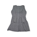 Vestido Michael Kors Xgrande Xl Gris Manga Larga