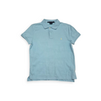 Playera Ralph Lauren Sport Grande L Azul Claro Poni Blanco