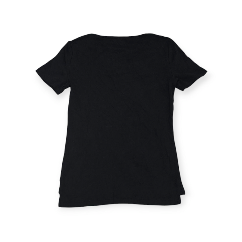 Playera Tommy Hilfiger Chico S Negra