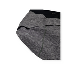 Short Lululemon Talla 8 Gris Jaspeado Con Negro