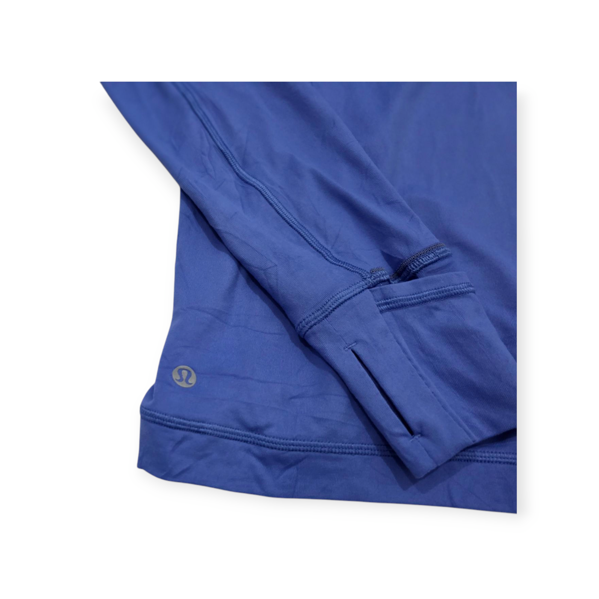 Playera Lululemon Talla 10 Azul Celeste Manga Larga