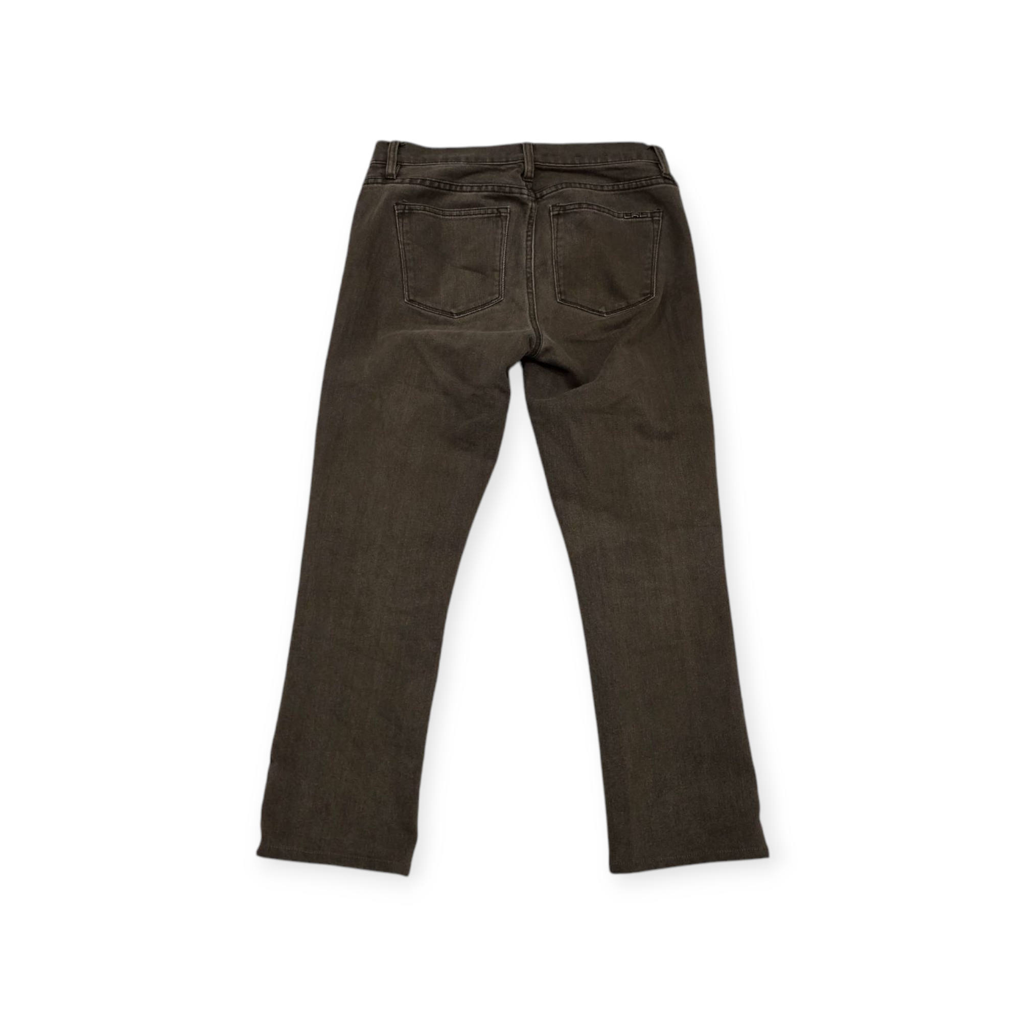 Pantalon Ralph Lauren De Mezclilla Cafe Talla 4 Petite