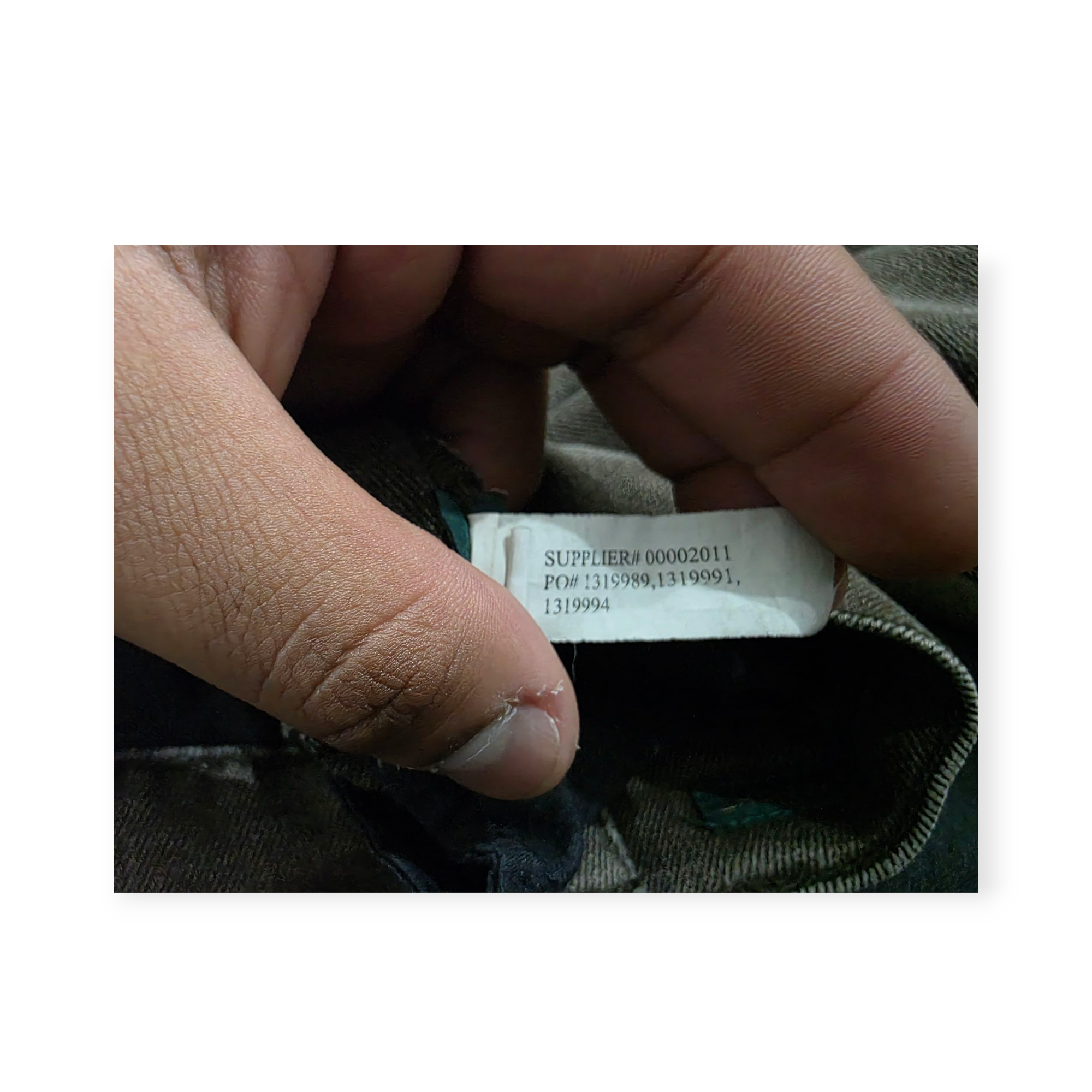 Pantalon Ralph Lauren De Mezclilla Cafe Talla 4 Petite