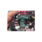 Camisa Mujer Ralph Lauren Chico S Negra Con Rojo