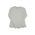 Playera Mujer Lululemon Talla 10 Blanco Manga Larga