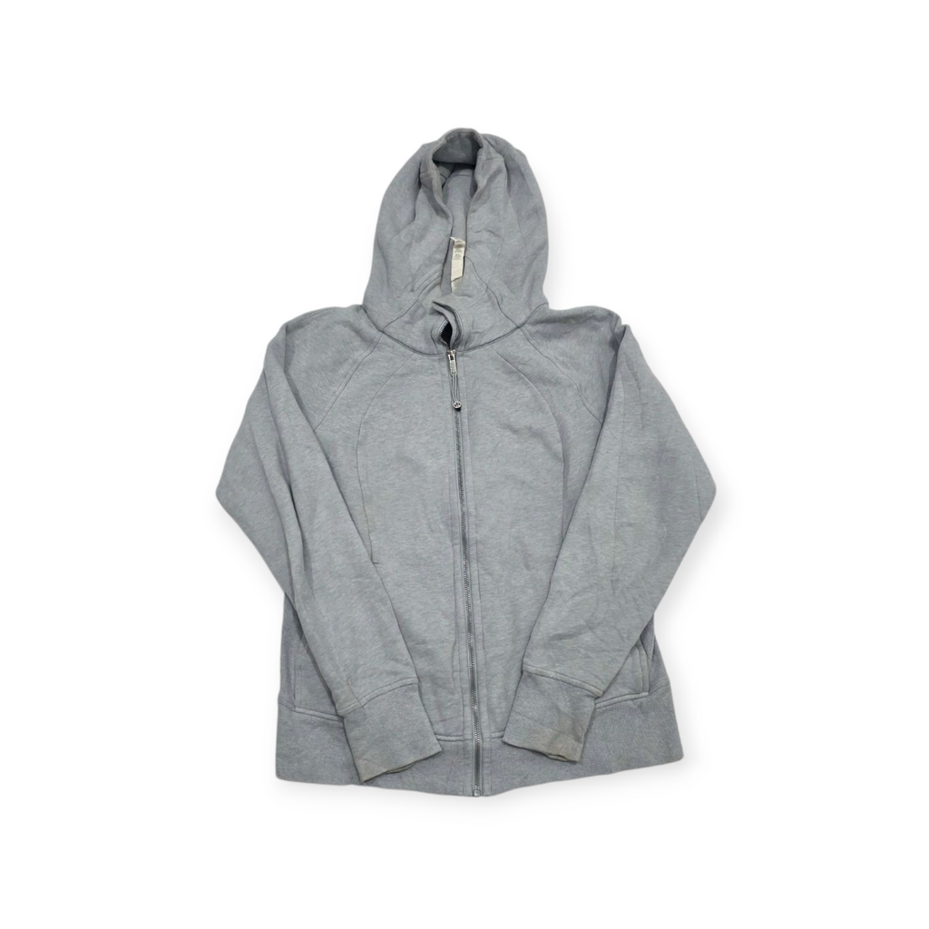 Sudadera Mujer Lululemon Talla 10 Gris Claro