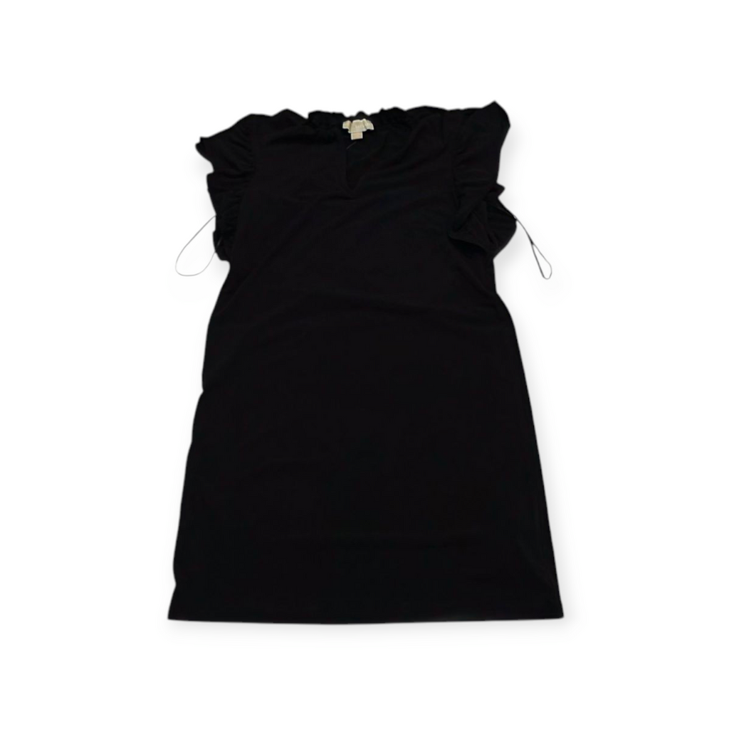 Vestido Michael Kors Xchico Xs Negro Manga Corta