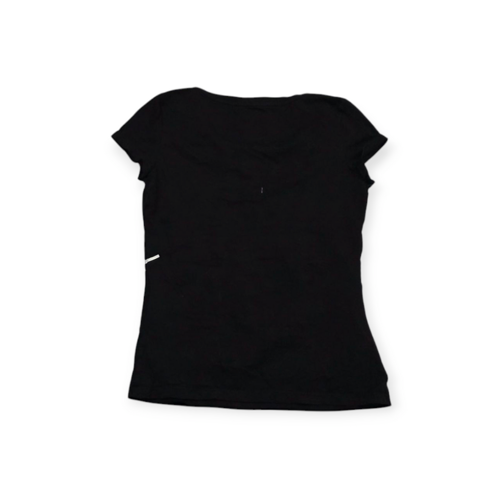 Playera Armani Exchange Chico S Negra Manga Corta