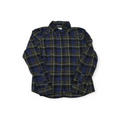 Camisa Columbia Sunprotection Mediana M Cuadros Azul C/verde