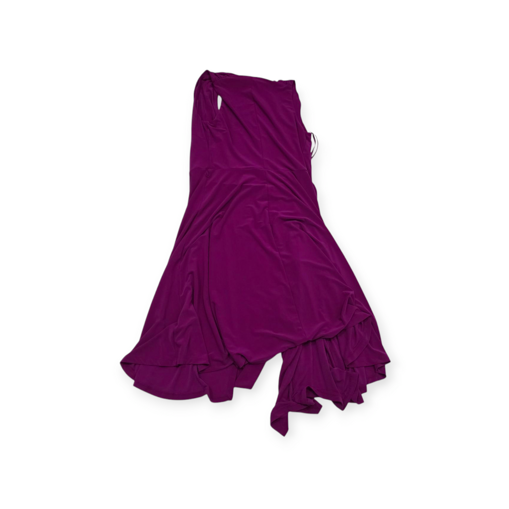 Vestido Ralph Lauren Talla 6 Color Violeta Sin Mangas