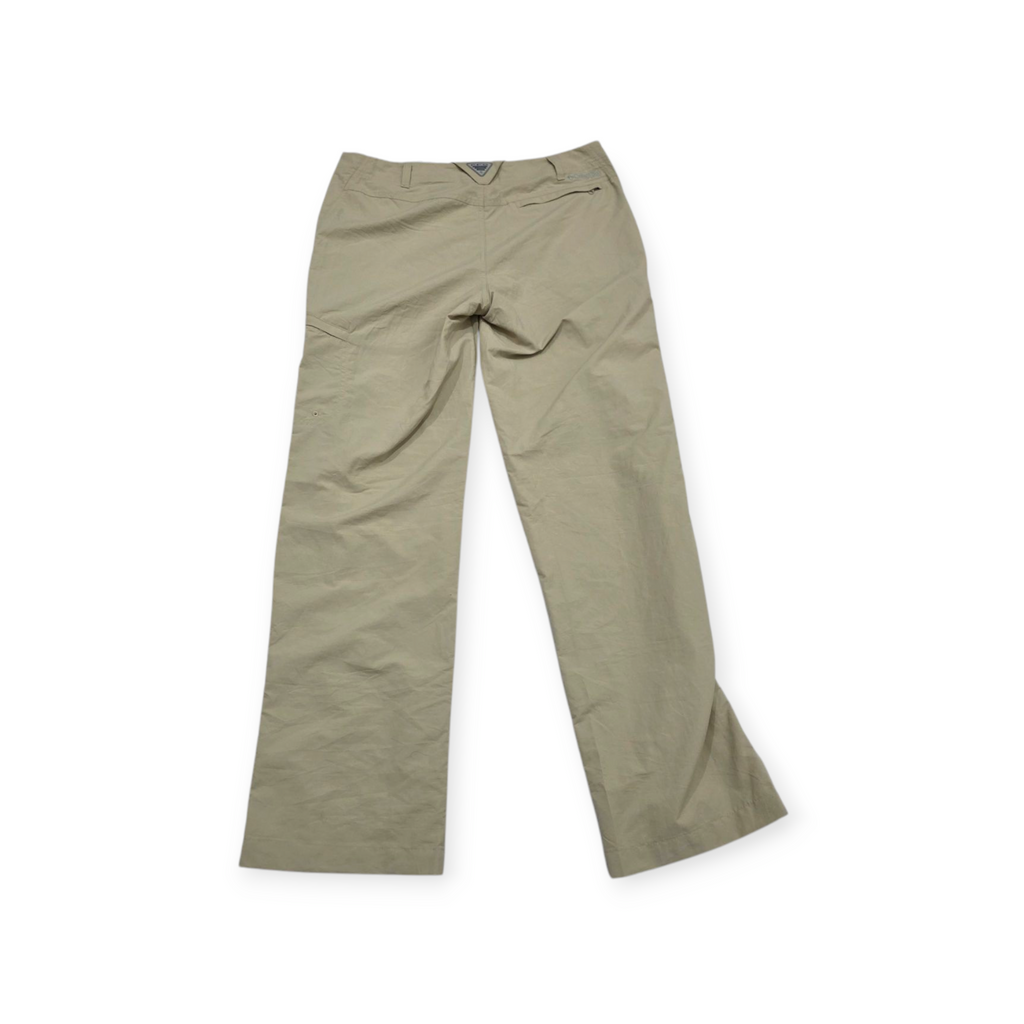 Pantalon Mujer Columbia Talla 10 Regular Color Cafe Claro