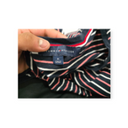 Vestido Tommy Hilfiger Mediana M S/mangas Con Lineas Rosas
