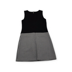 Vestido Tommy Hilfiger Talla 12 Negro Con Gris Sin Mangas