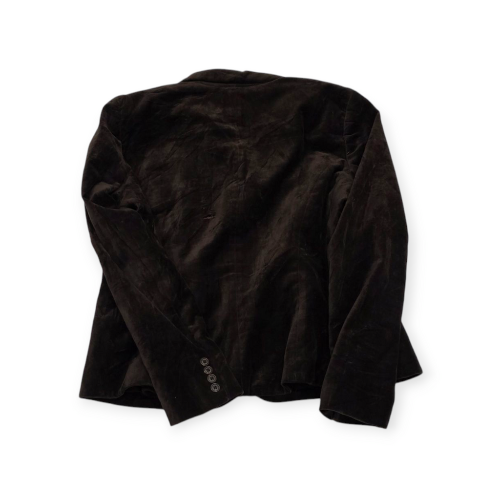 Sueter Blazer Ralph Lauren Cafe De Terciopelo Talla 16